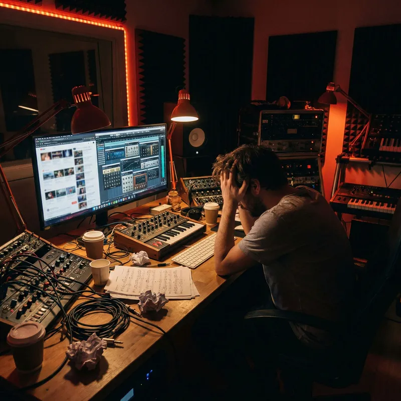 Frustrated producer stuck in the loop phase